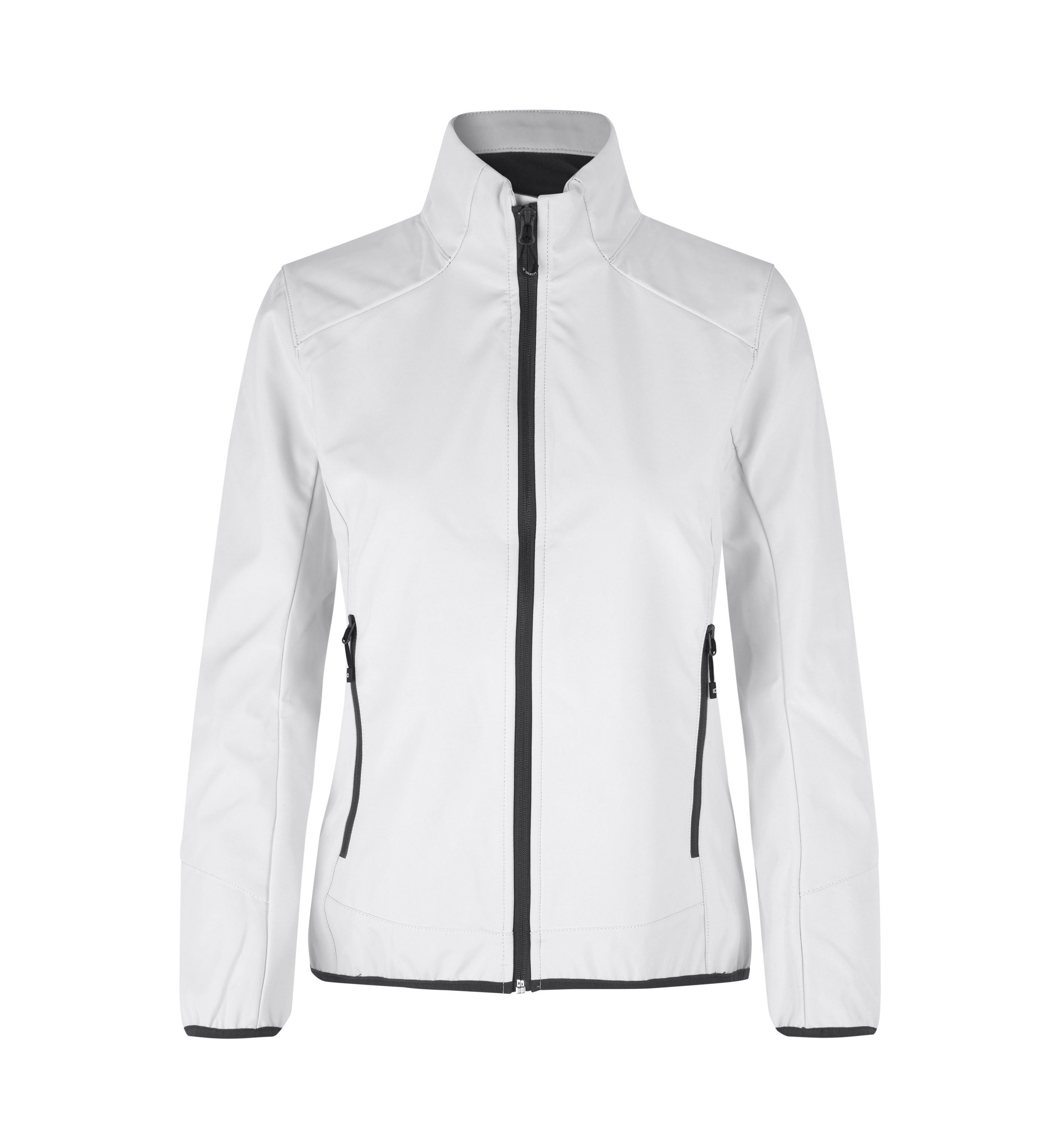 CORE Soft Shell-Jacke | Damen – Weiss (Front)