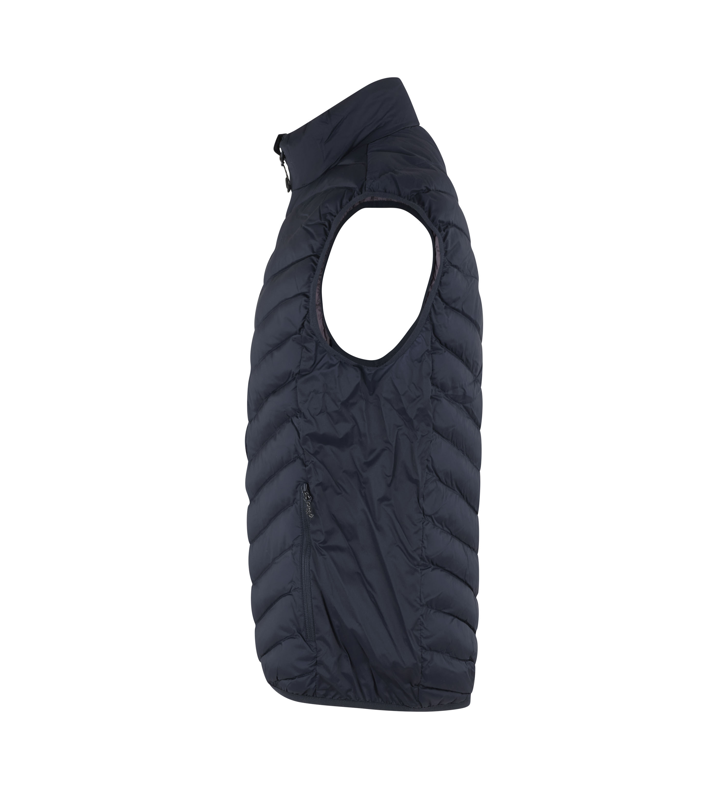 Bodywarmer | Stretch – Navy (Seite links)