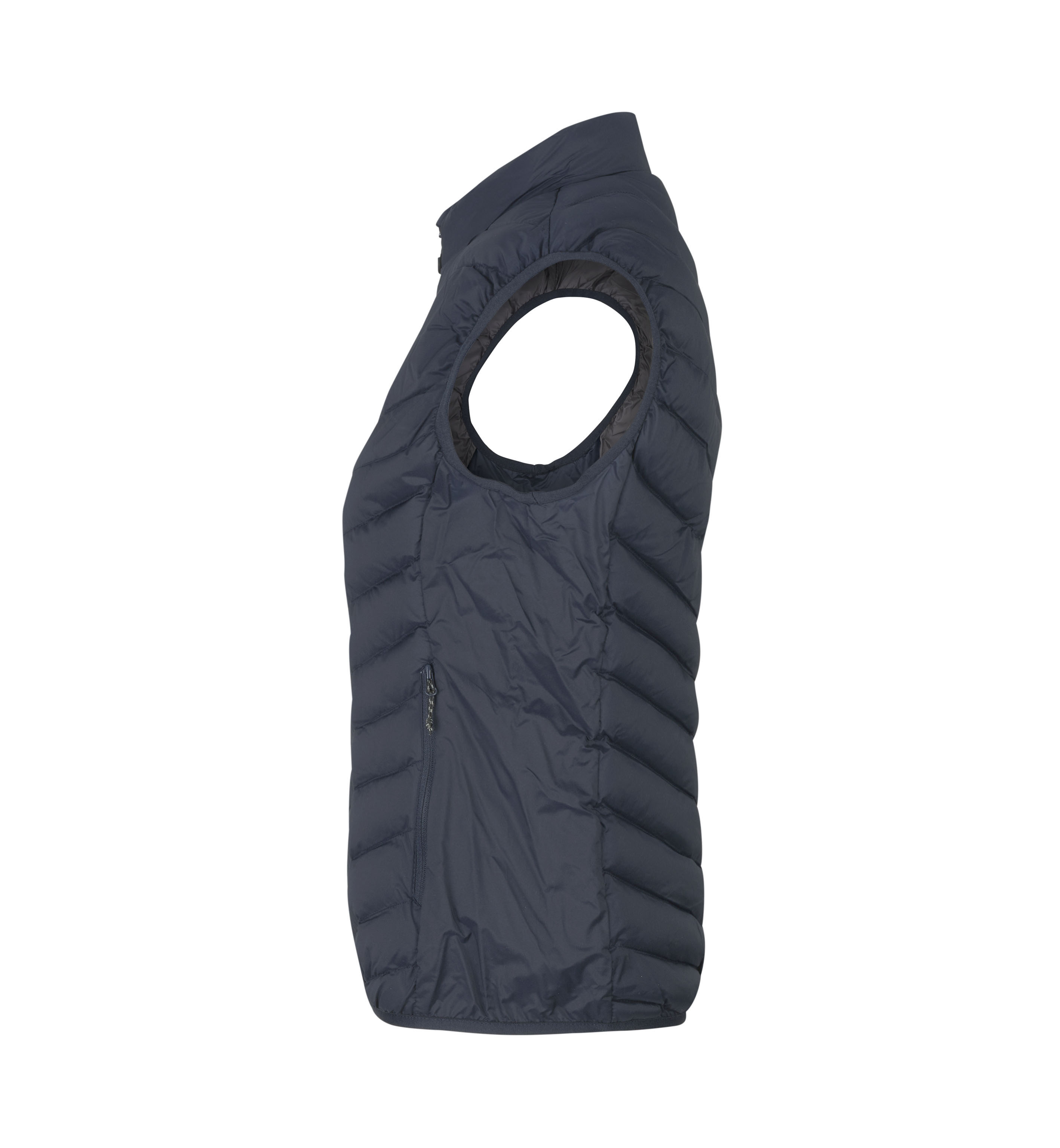 Bodywarmer | Stretch | Damen – Navy (Seite links)