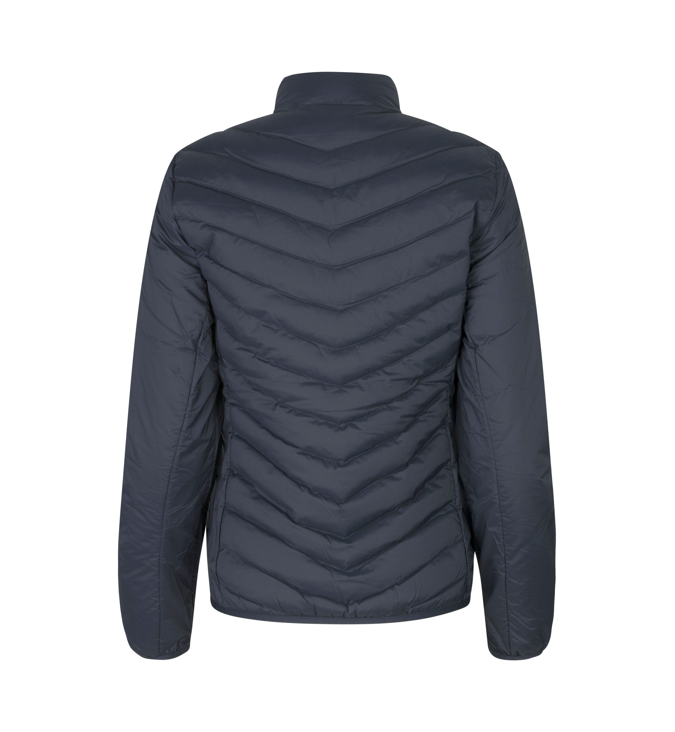 Gefütterte Jacke | Stretch | Damen – Navy (Rücken)