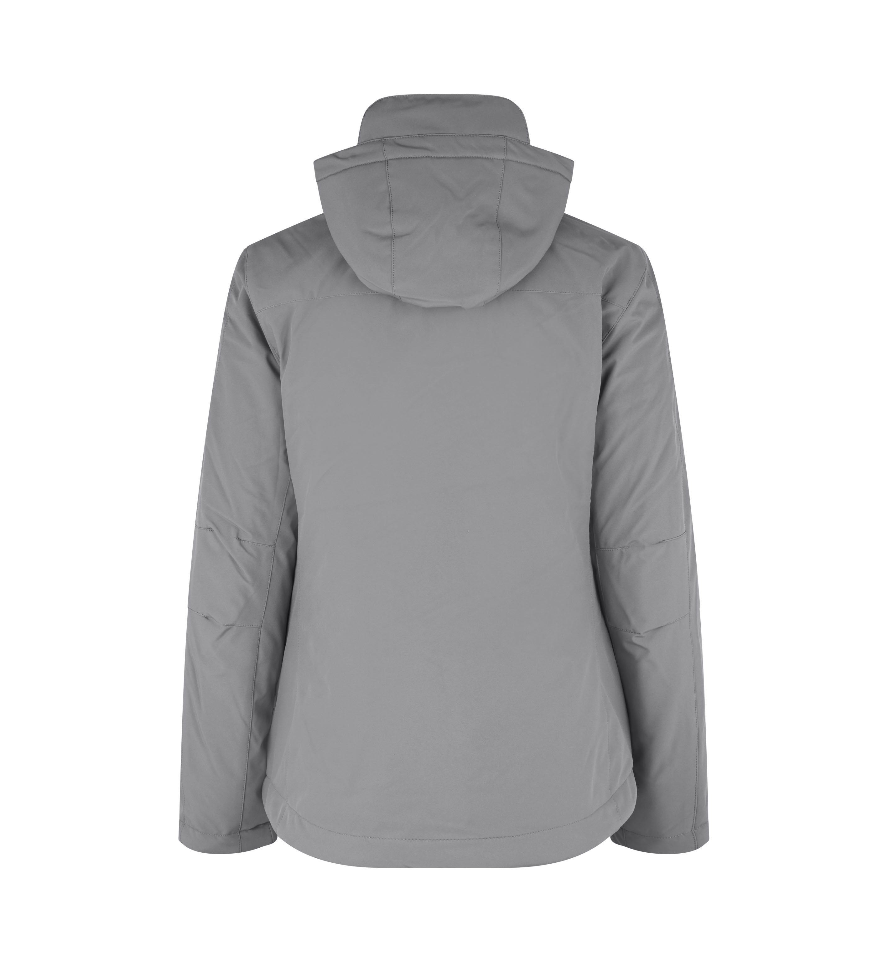 Soft Shell-Jacke | Winter | Damen – Grau (Rücken)