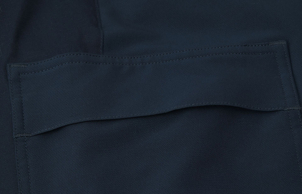 Hybrid stretch pants — Navy — thumbnail 4