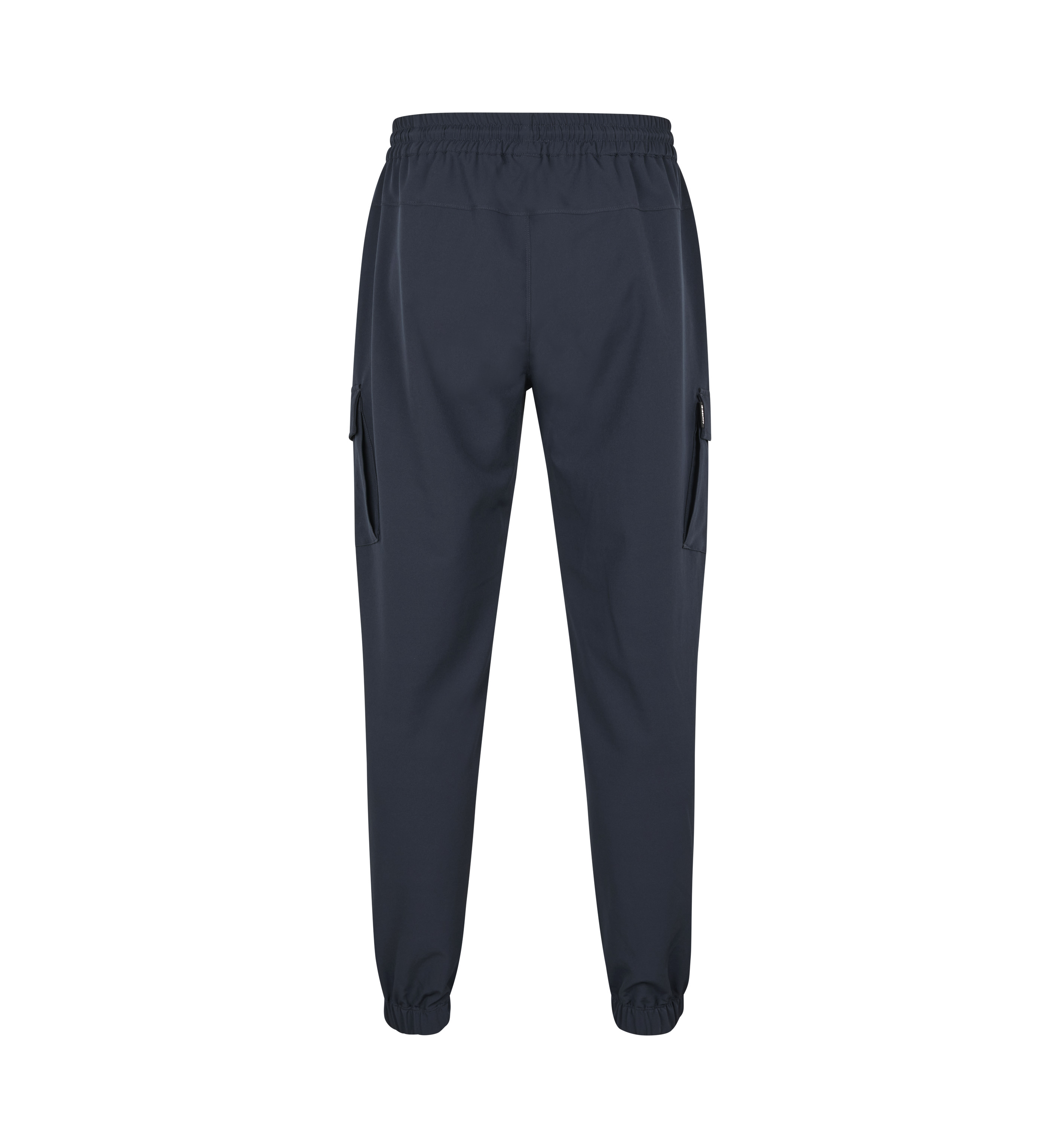 Cargo stretch pants | unisex — Navy — thumbnail 2