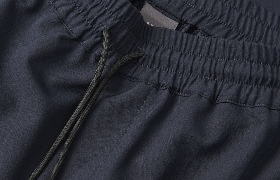 Cargo stretch pants | unisex — Navy — thumbnail 4
