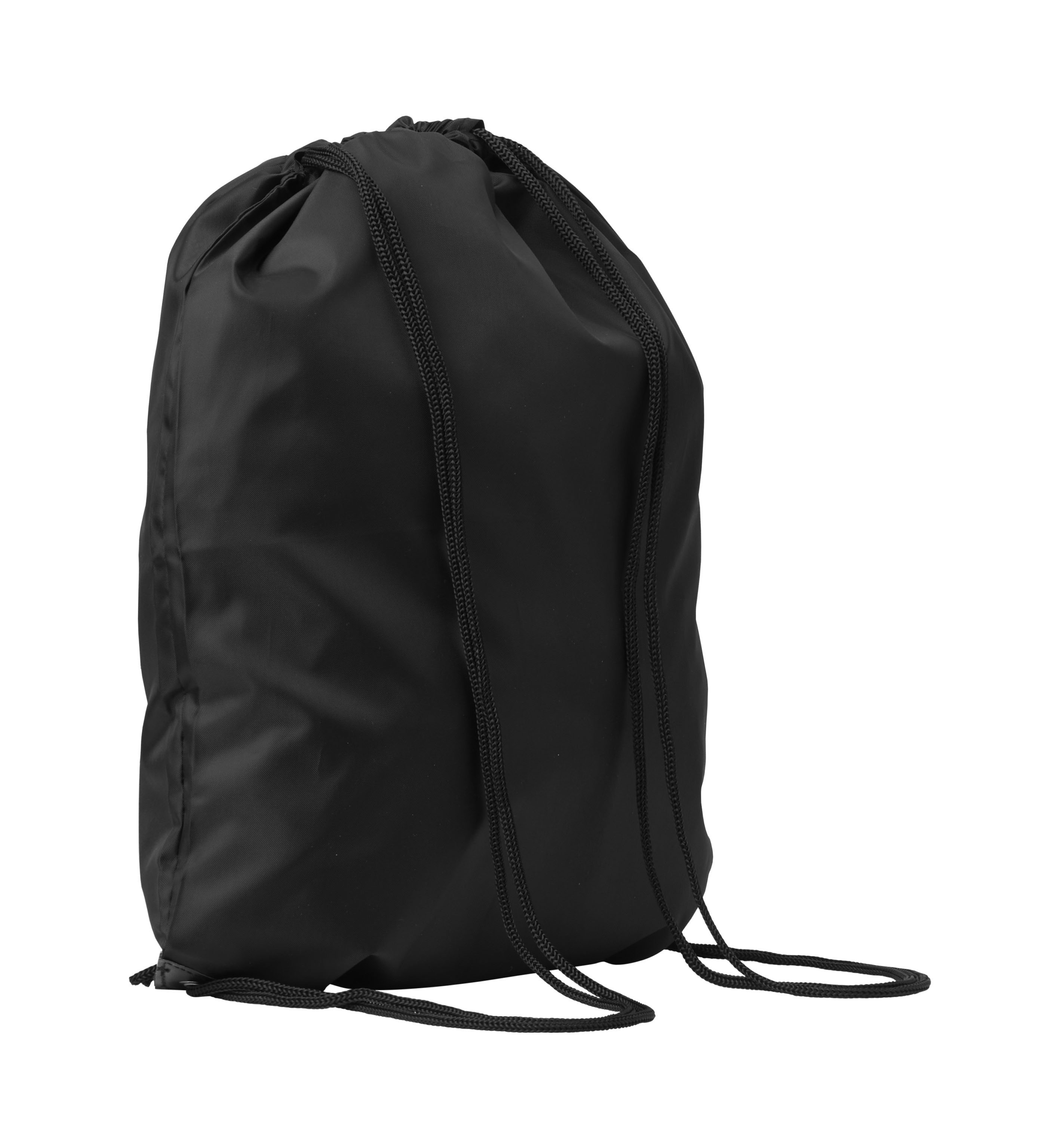 Turnbeutel | Rucksack – Schwarz (Rücken)