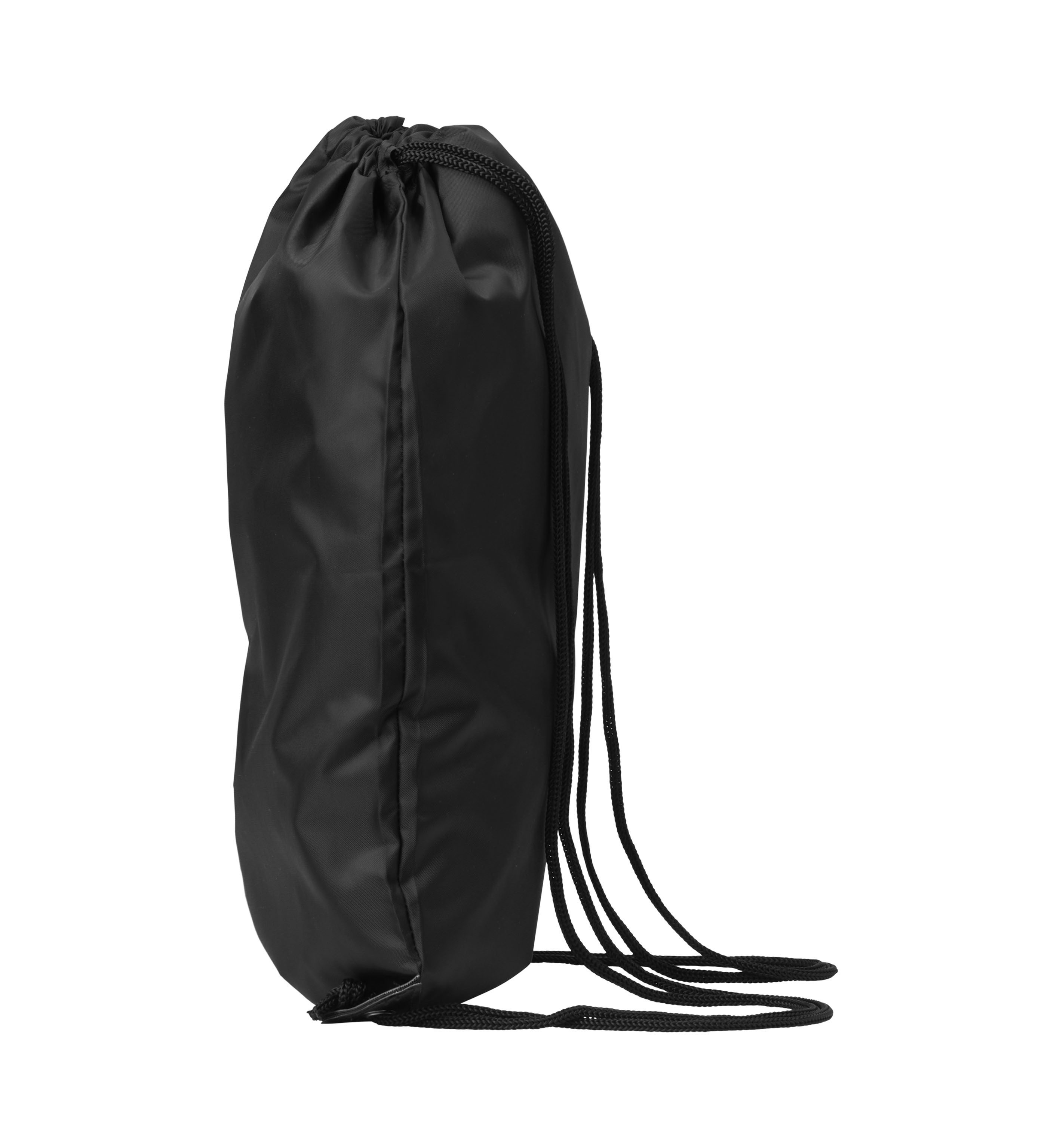 Turnbeutel | Rucksack – Schwarz (Seite links)