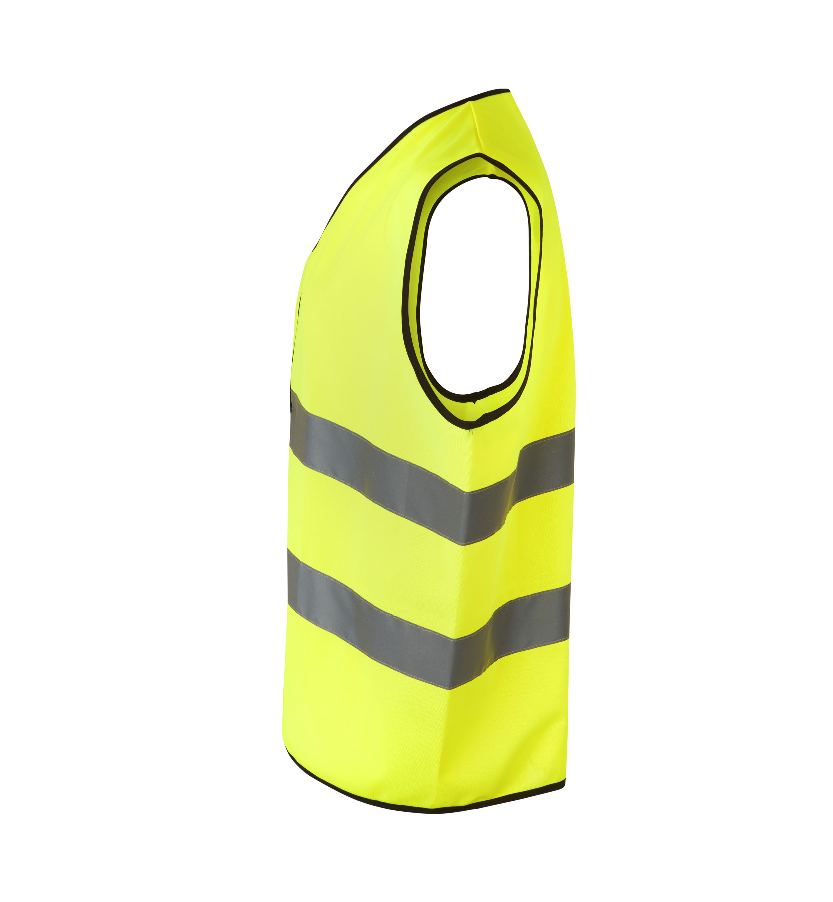 Arbeitsweste | EN 20471 – Fluoreszierendes gelb (Seite links)