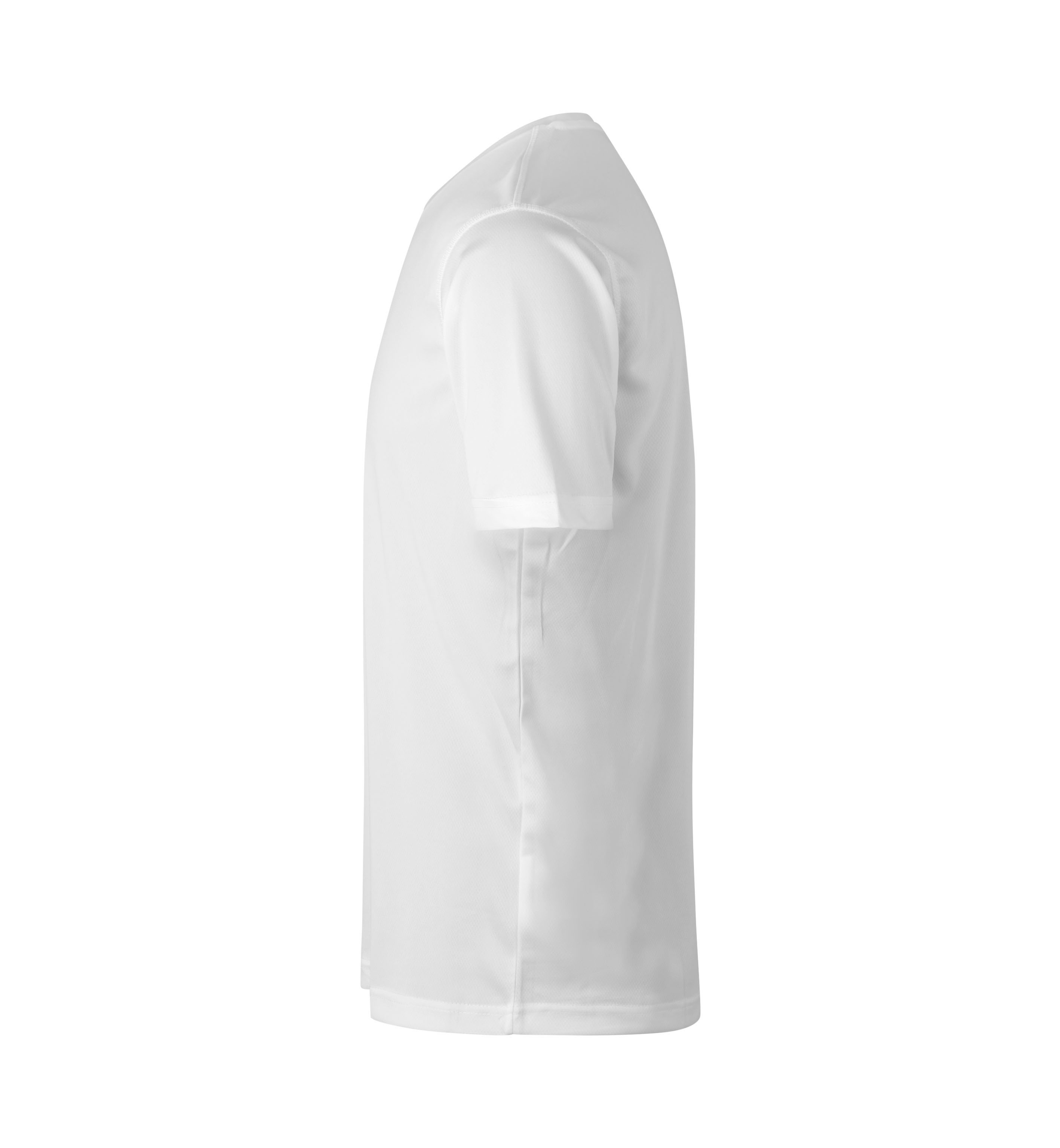 YES Active T-Shirt – Weiss (Seite links)
