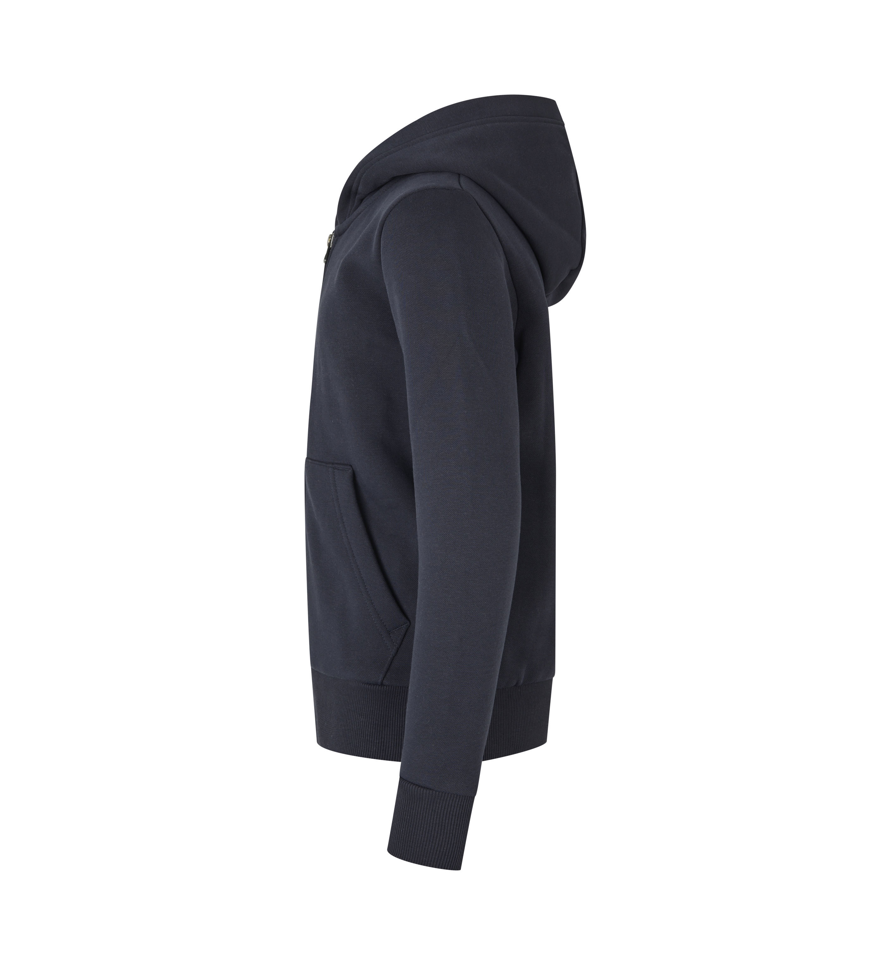 Bluza z kapturem | organic | zip | dzieci — Navy — miniatura 3