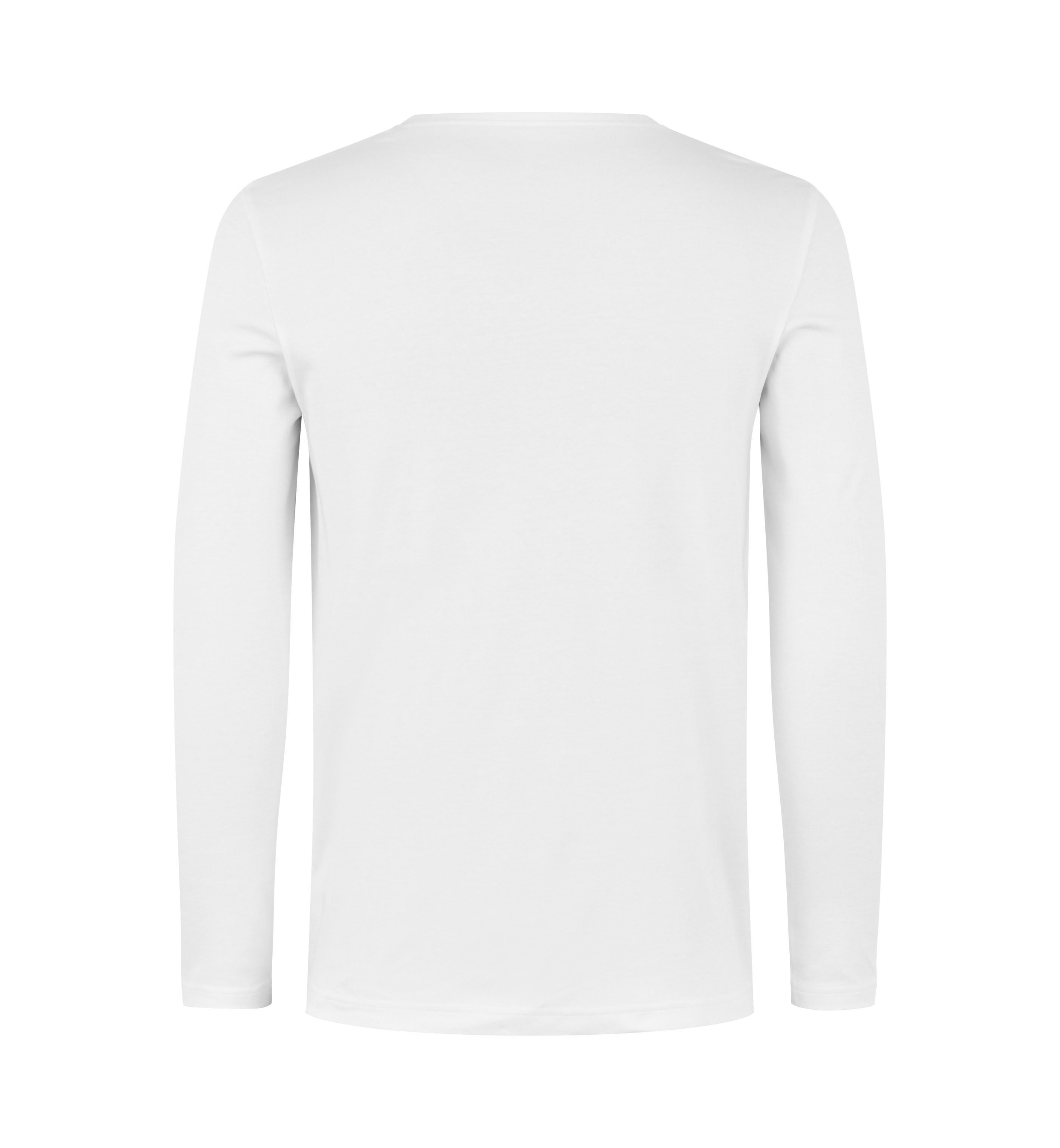 Interlock T-shirt | organic | długi rękaw — White — miniatura 2