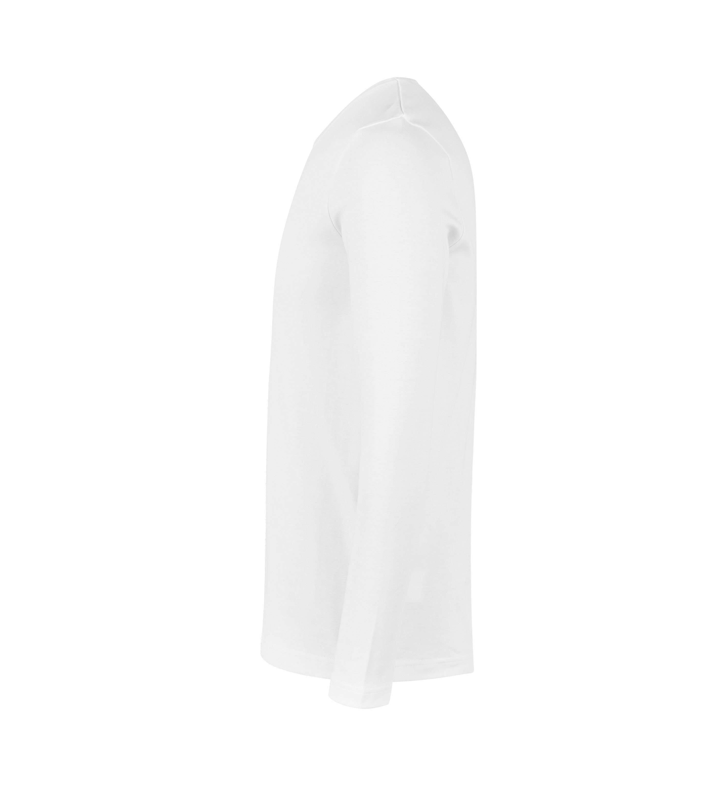 Interlock T-shirt | organic | długi rękaw — White — miniatura 3