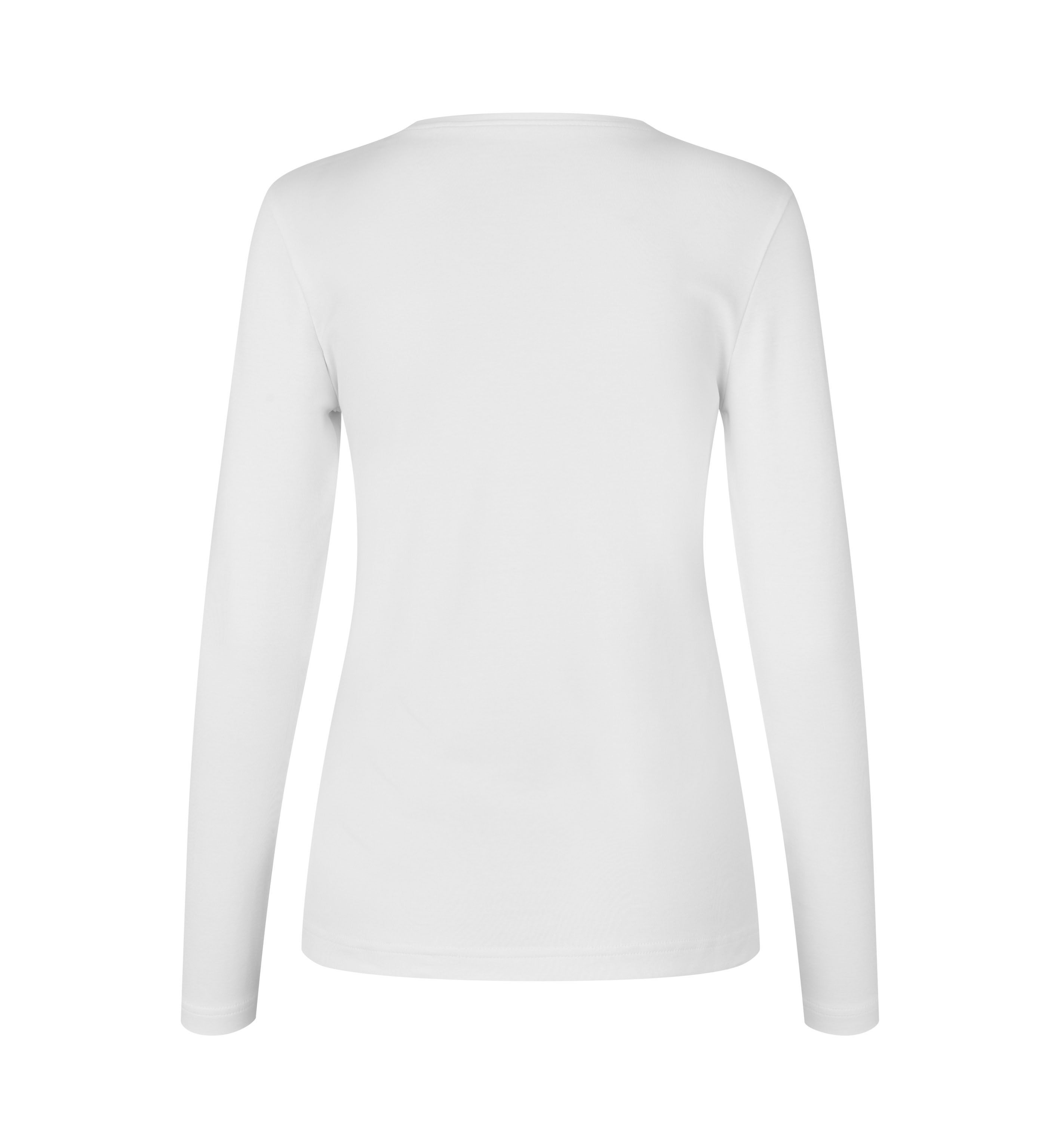 Interlock T-shirt | organic | l/s | women — White — thumbnail 2