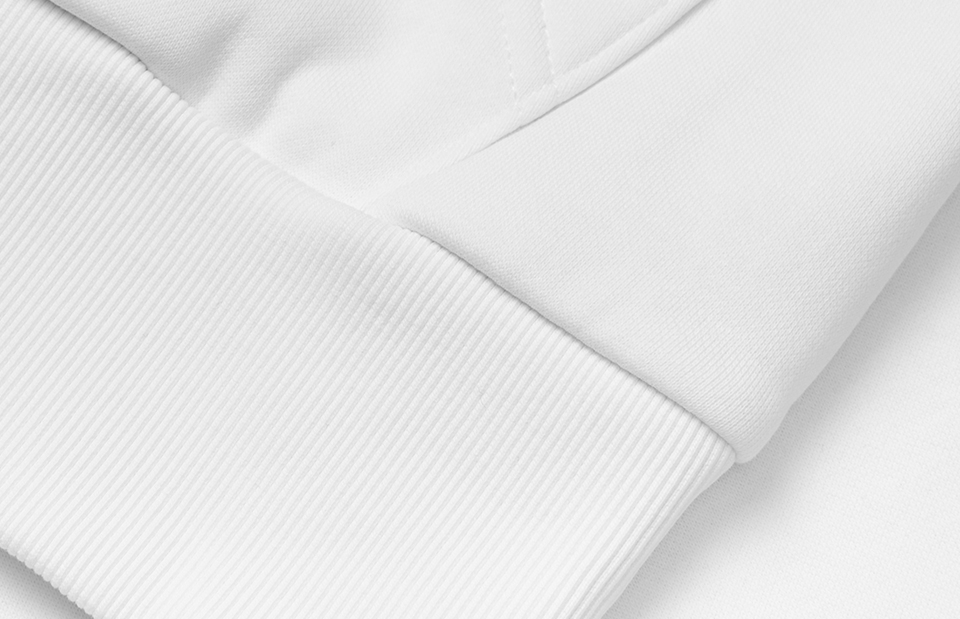 Bluza z kapturem | organic — White — miniatura 4