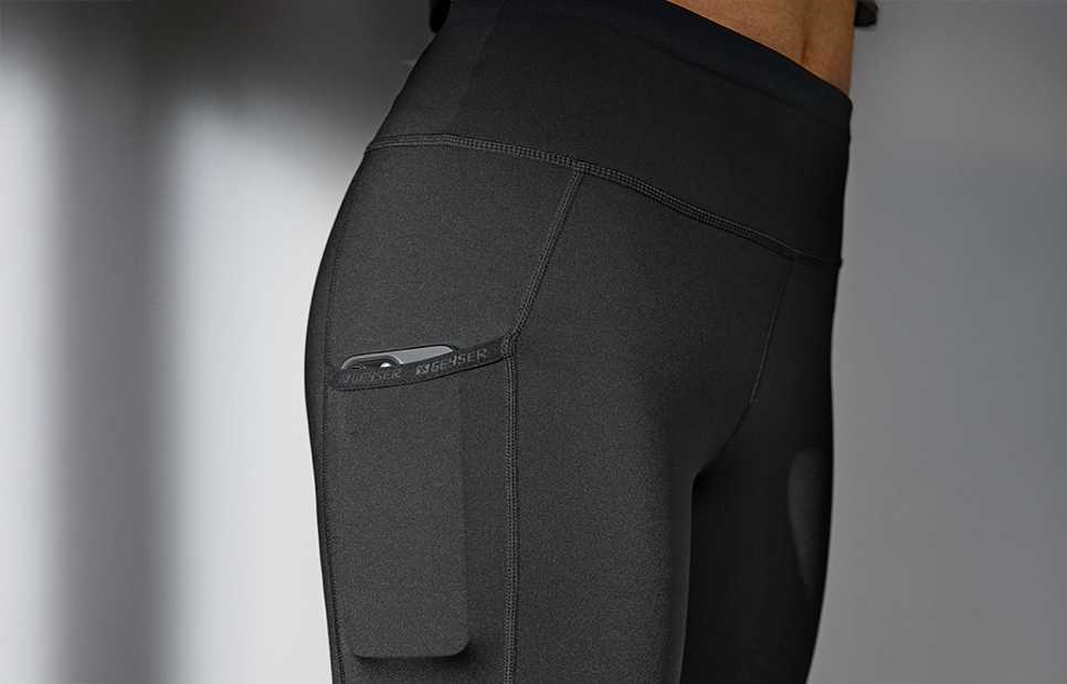 GEYSER performance tights | long | women — Black — thumbnail 5