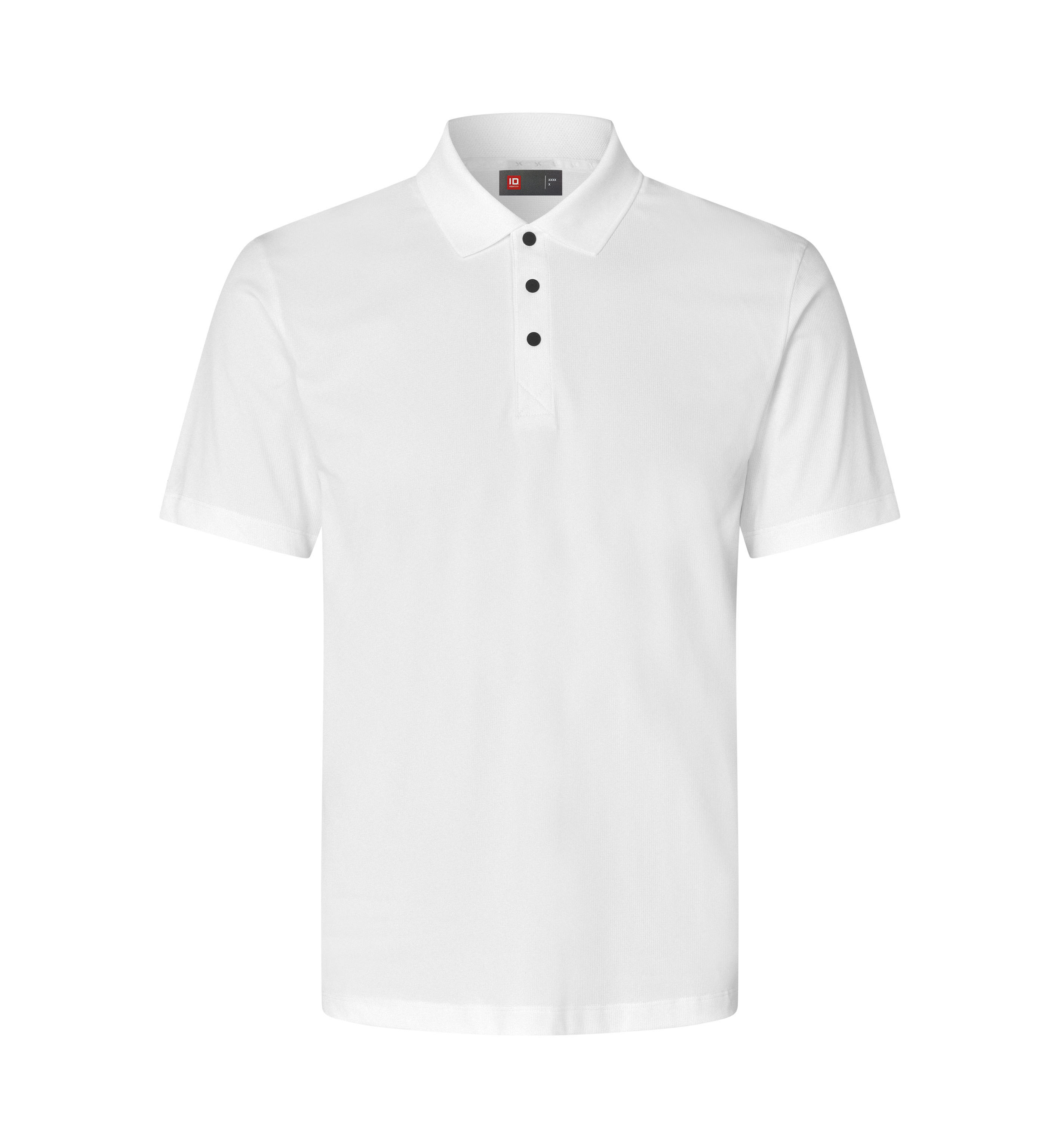 GEYSER active polo shirt – Weiss (Front)