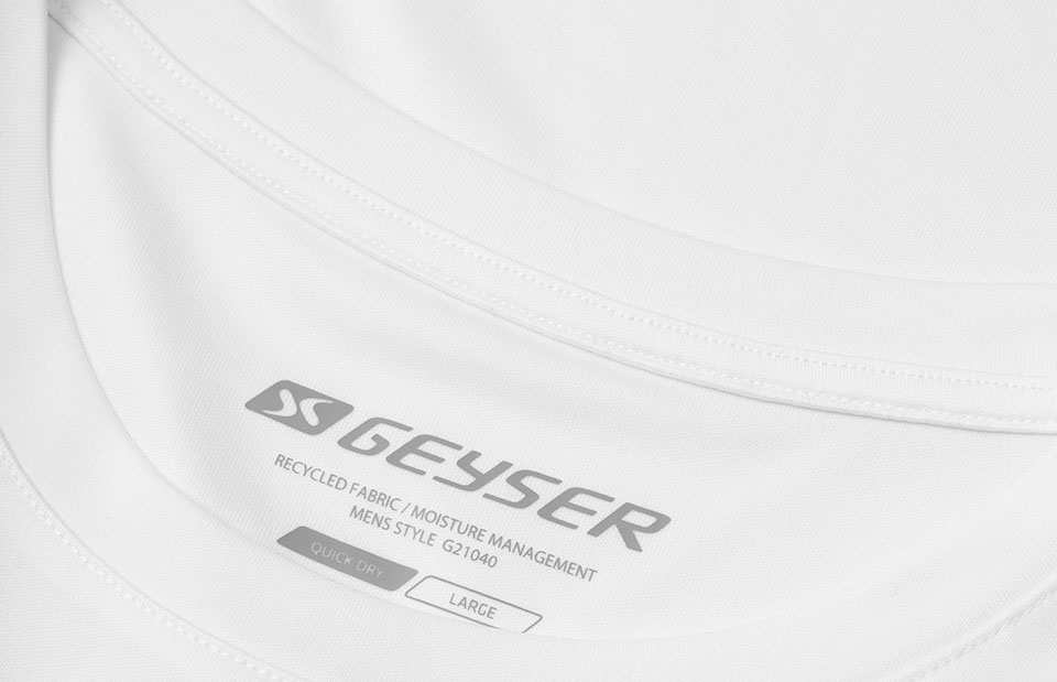 GEYSER T-shirt | essential — White — thumbnail 4