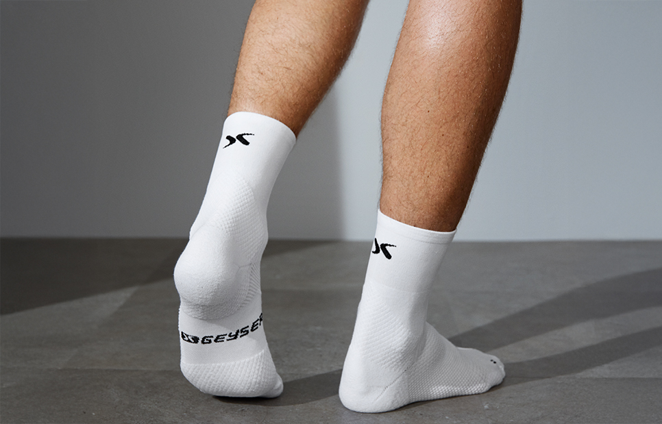 GEYSER stretch running socks — White — thumbnail 5