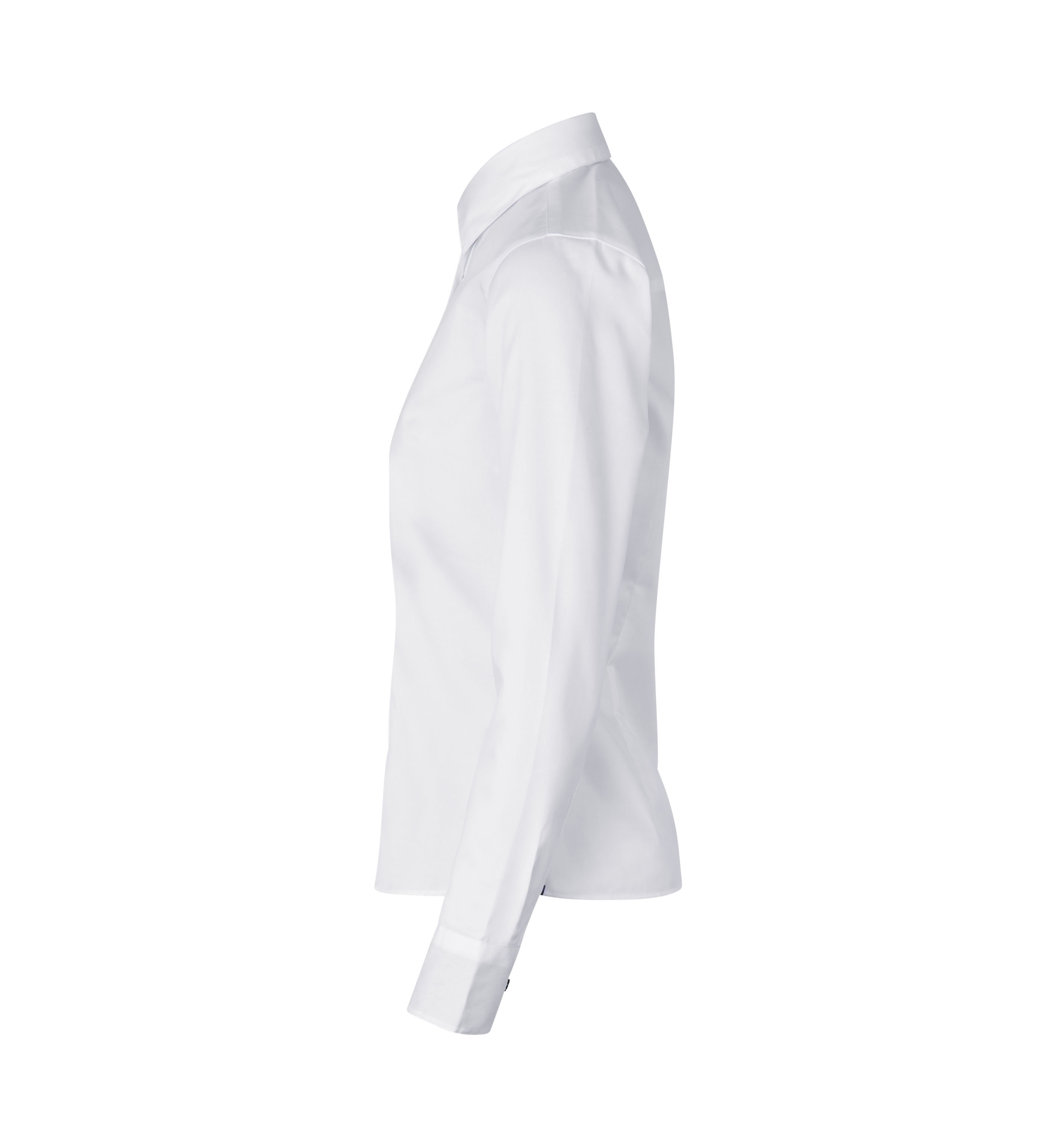 SEVEN SEAS Fine Twill Contrast | modern | women — White — thumbnail 3