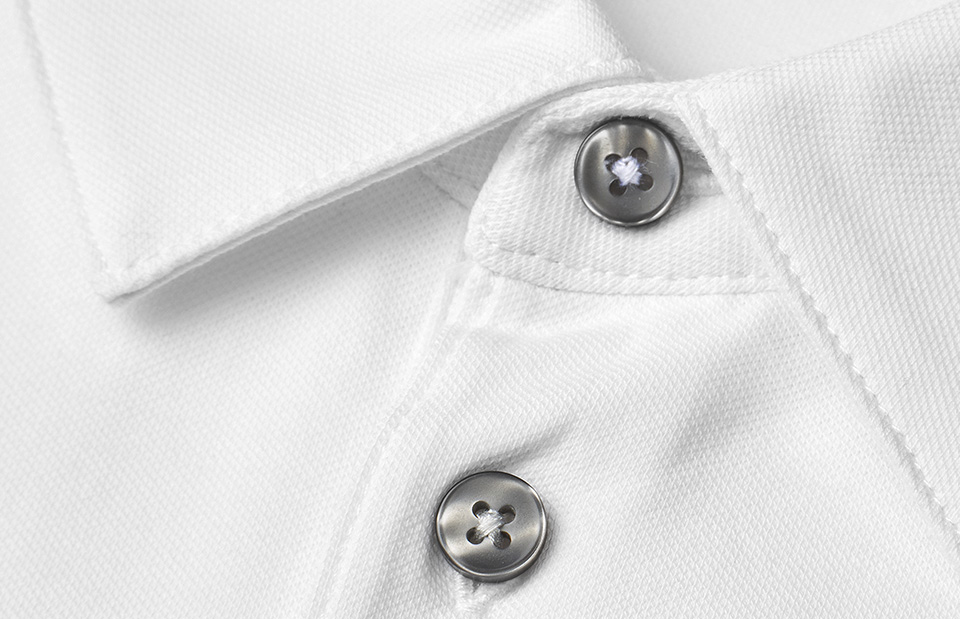 SEVEN SEAS Polo shirt | organic — White — thumbnail 4