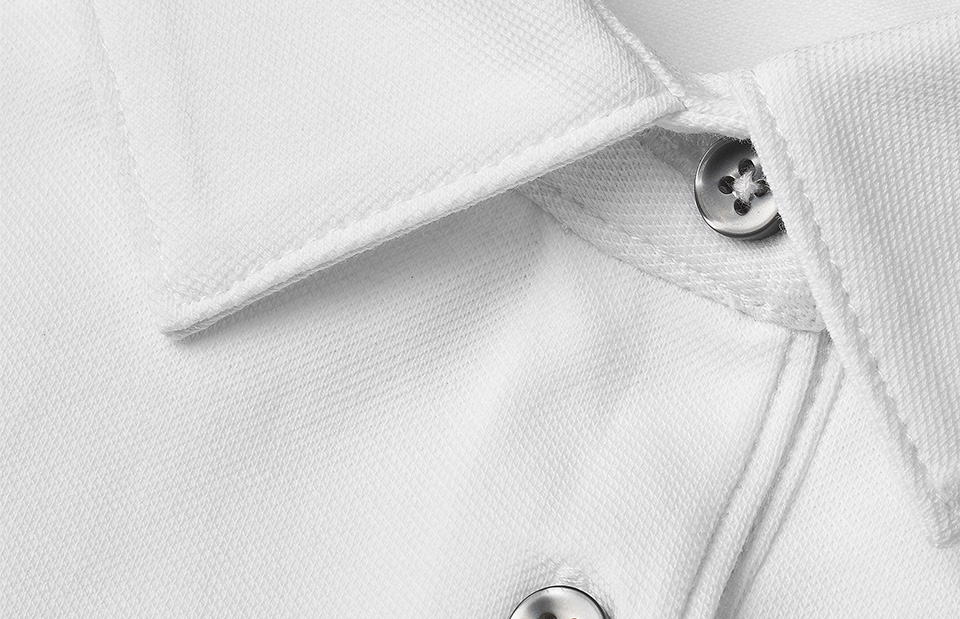 SEVEN SEAS Polo shirt | organic | women — White — thumbnail 4
