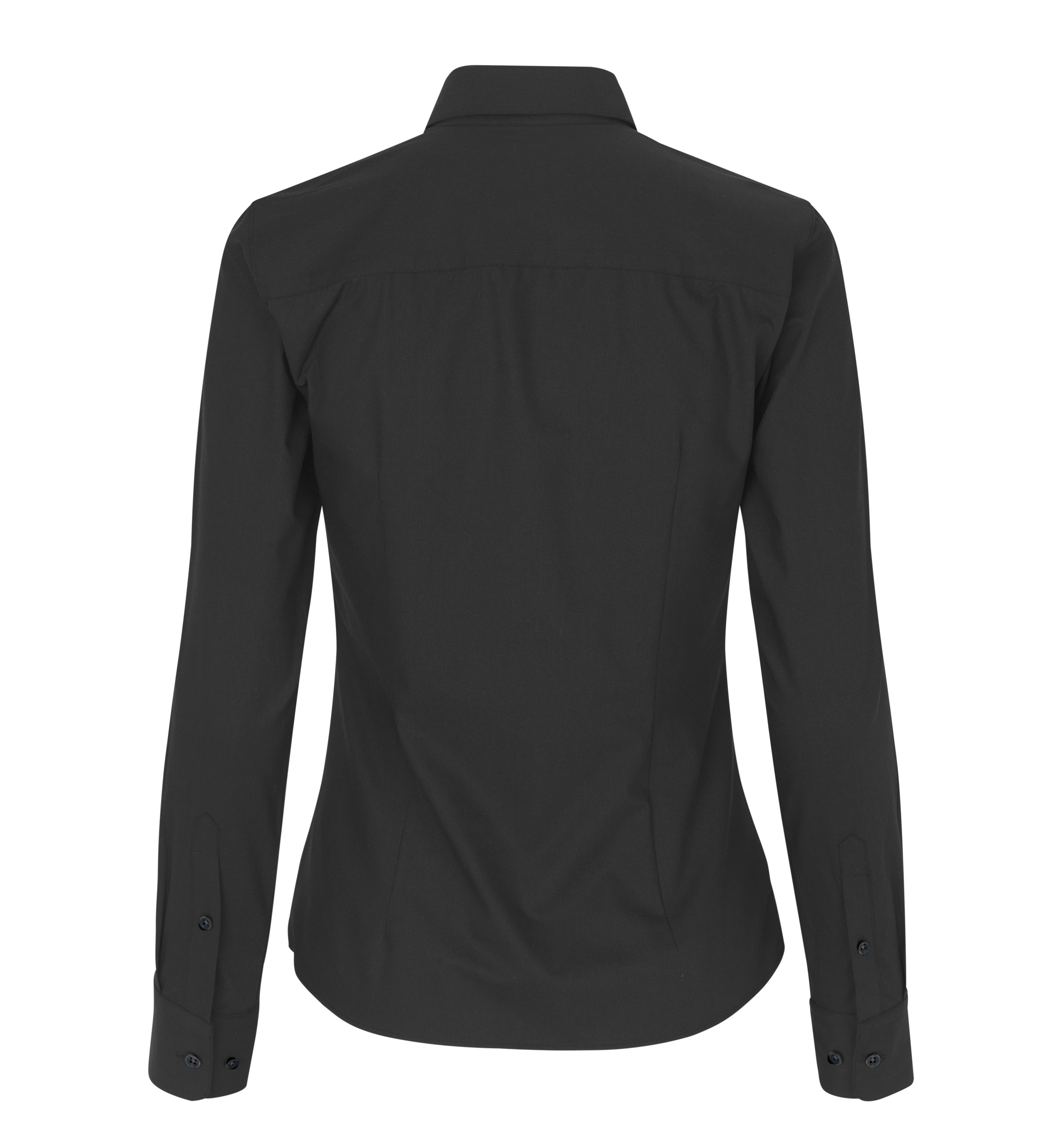 SEVEN SEAS Hybrid shirt | modern | women — Black — thumbnail 2