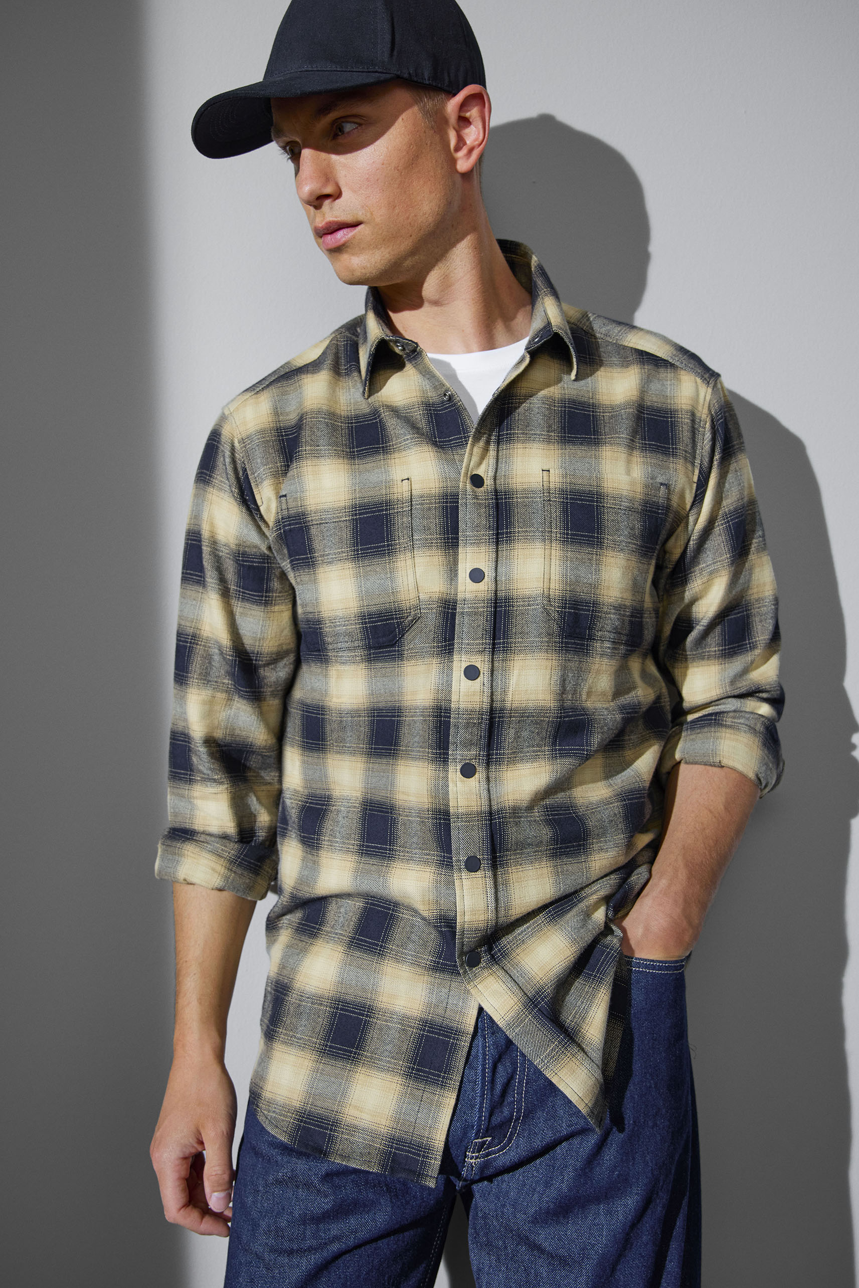 SEVEN SEAS Flannel | unisex — Sand — thumbnail 6