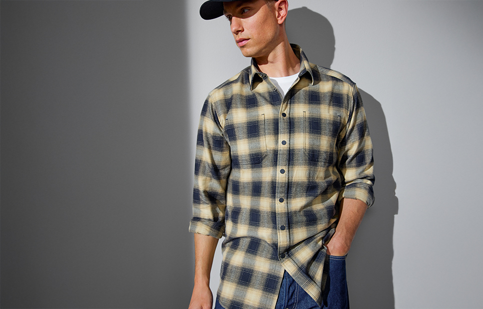 SEVEN SEAS Flannel | unisex — Sand — thumbnail 5