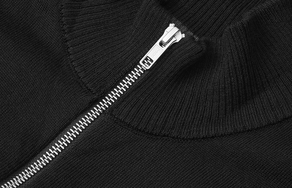SEVEN SEAS The cardigan — Black — thumbnail 4