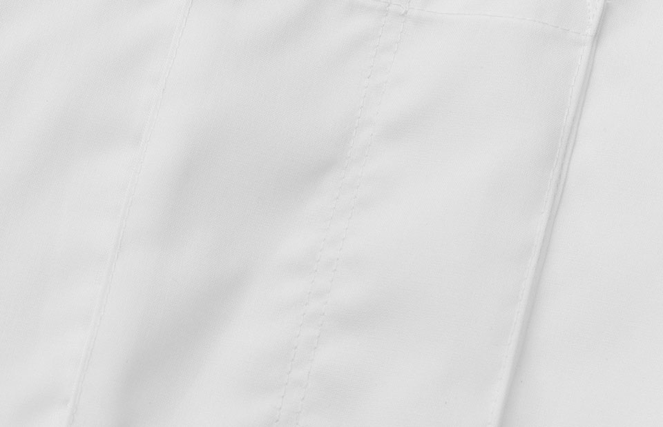 SEVEN SEAS Poplin | stretch — White — thumbnail 4