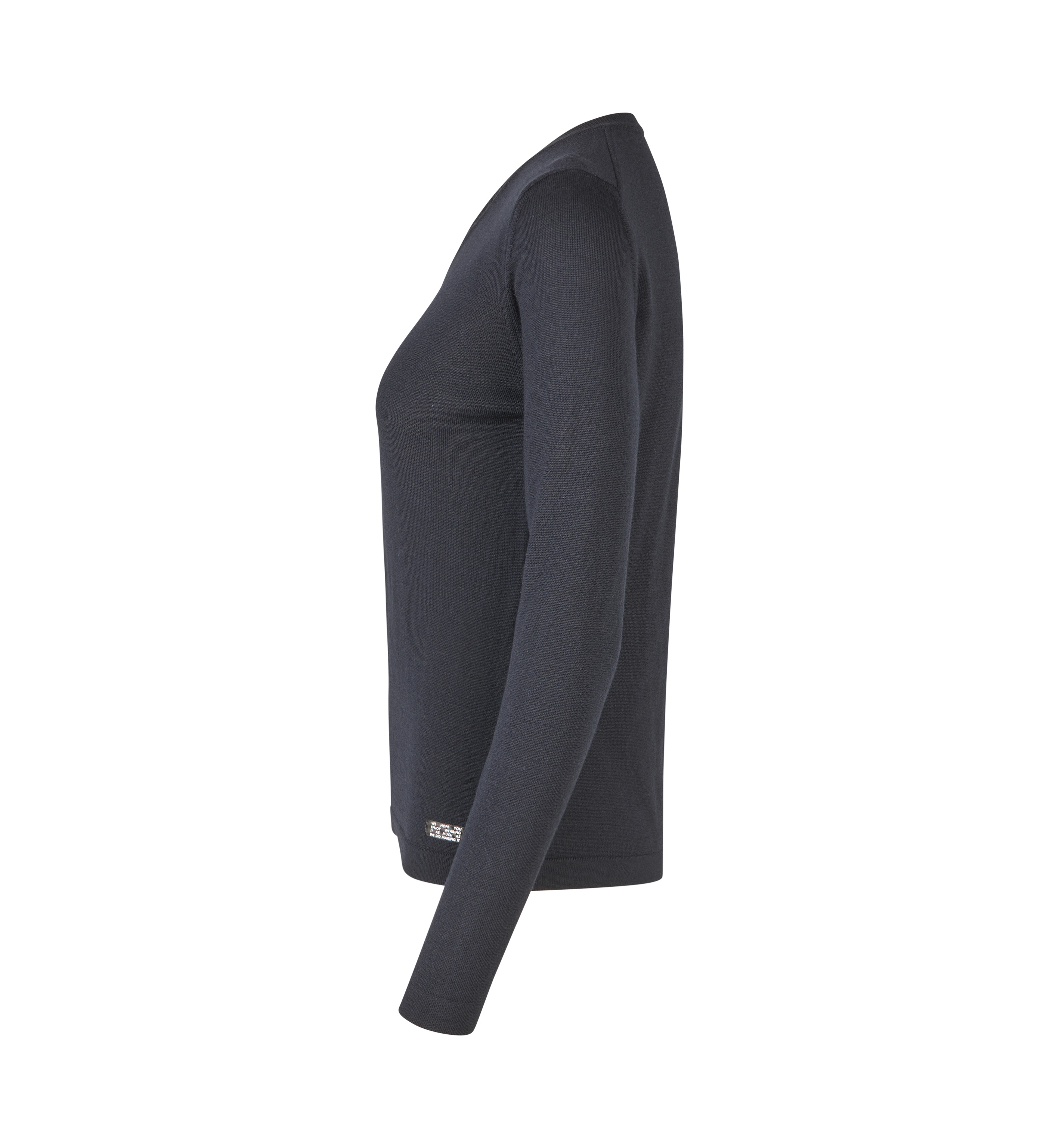 SEVEN SEAS The knit | v-neck | women — Navy — thumbnail 3