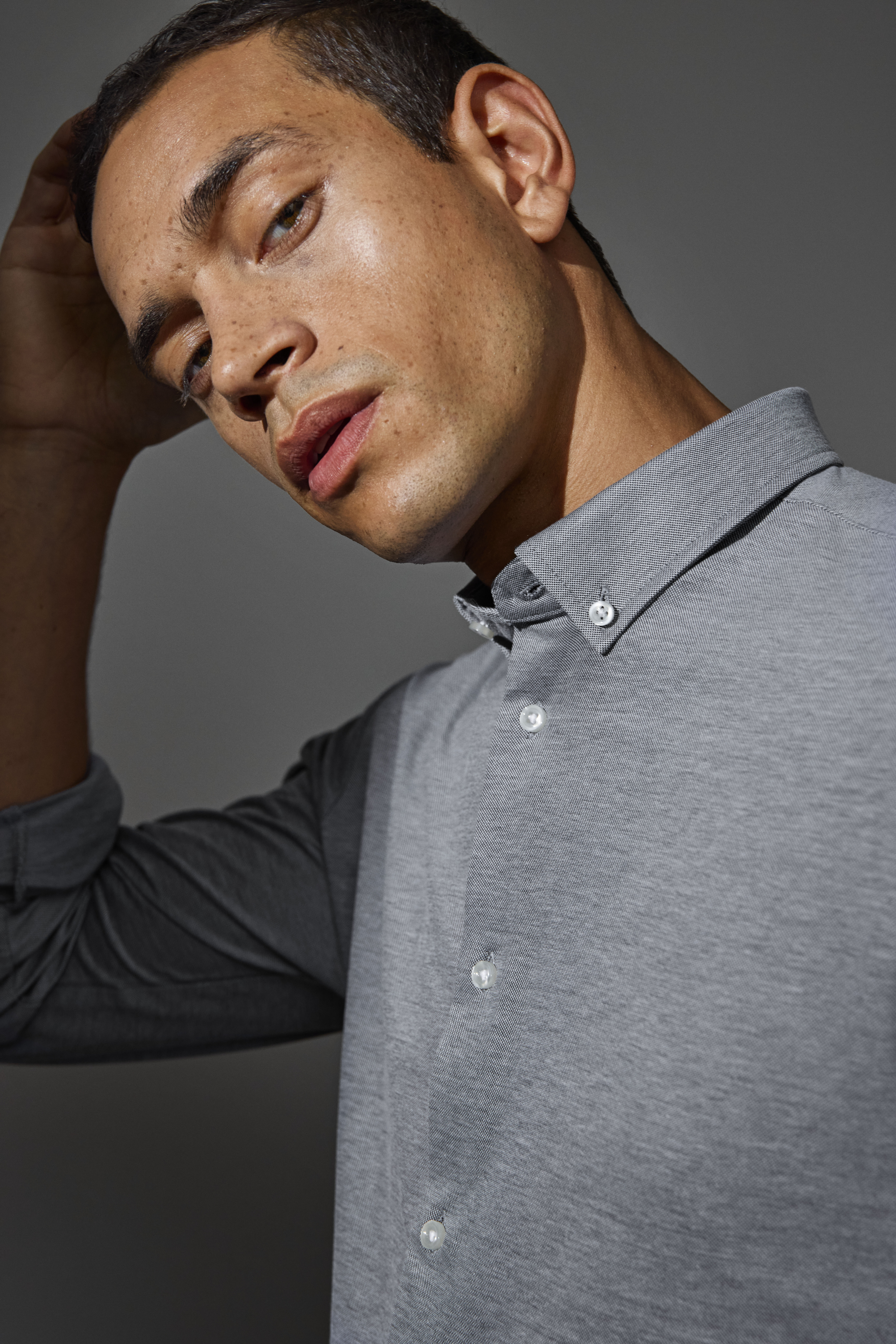 SEVEN SEAS The Jersey | slim — Grey — thumbnail 5