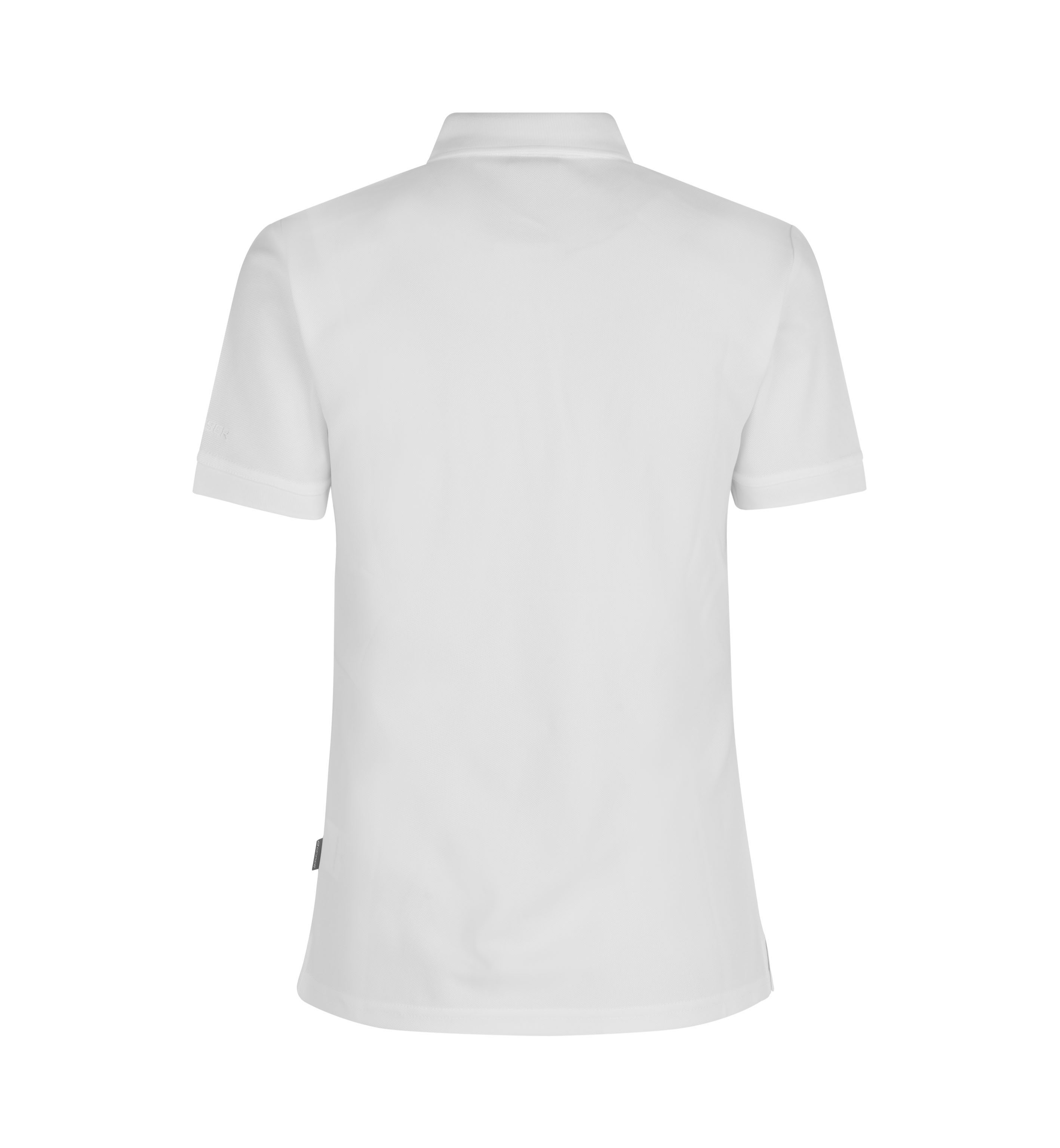 GEYSER polo shirt | functional | Damen – Weiss (Rücken)