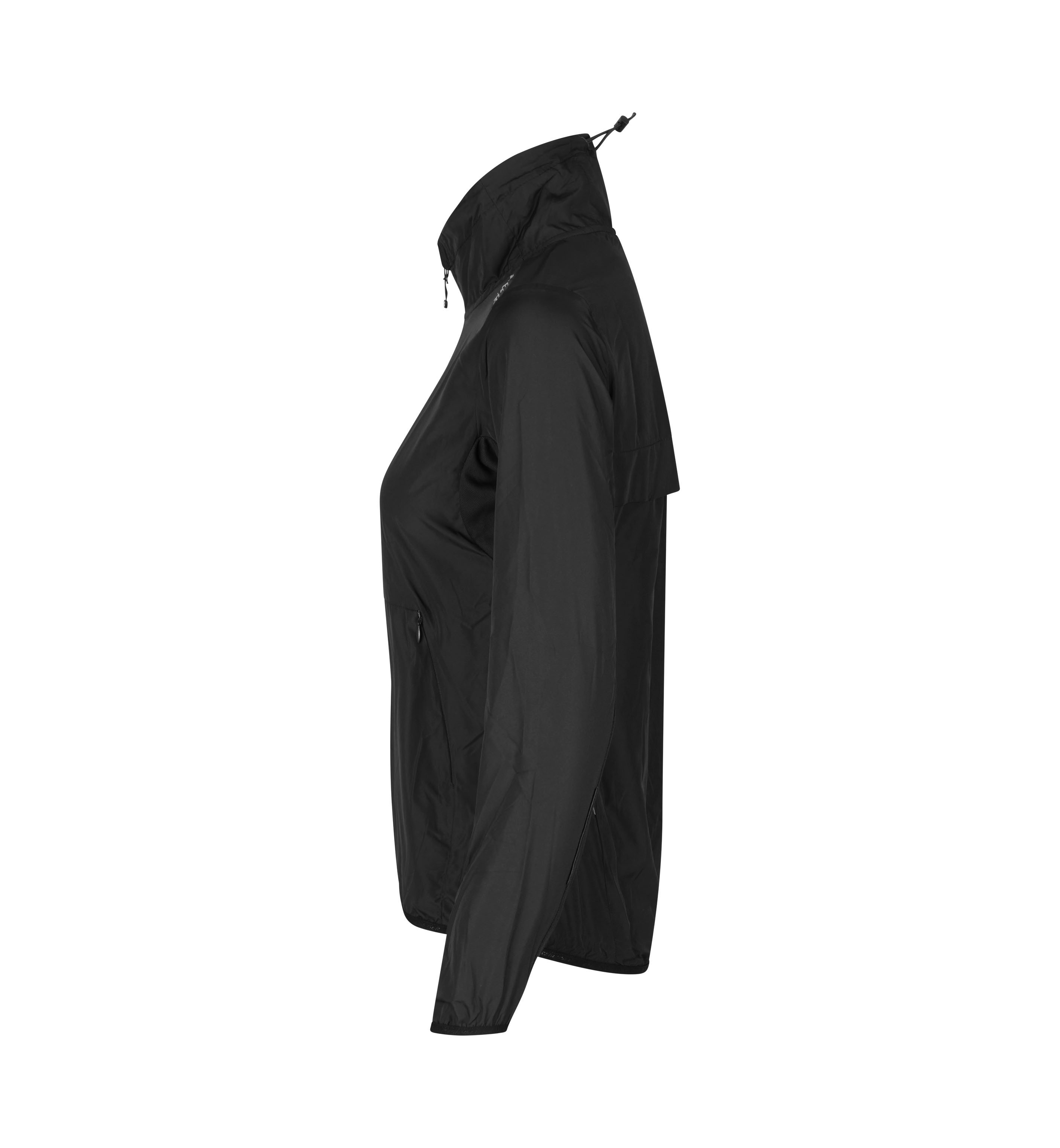 GEYSER running jacket | light | Damen – Schwarz (Seite links)