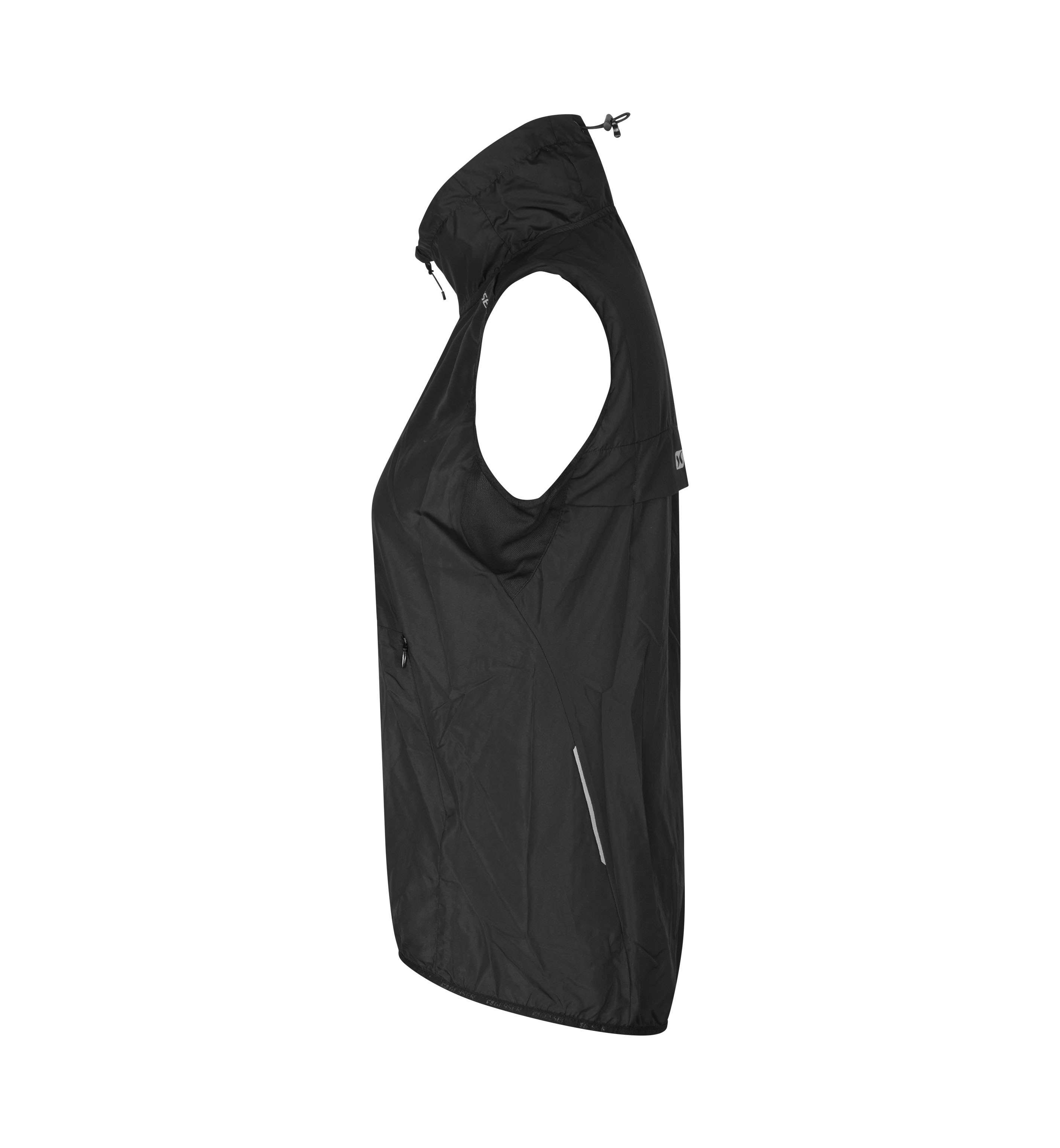 GEYSER running vest | light | Damen – Schwarz (Seite links)