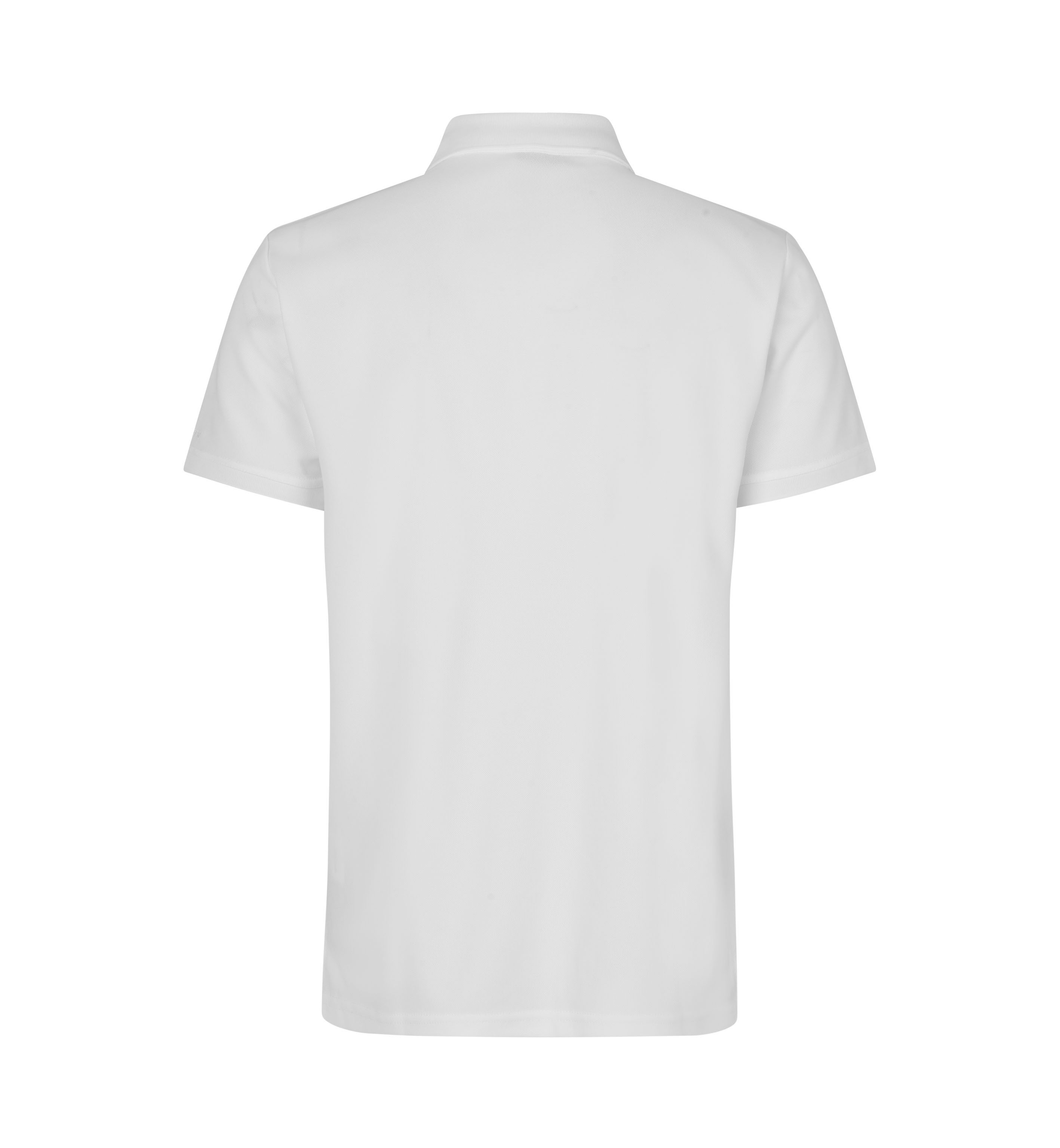 GEYSER polo shirt | functional – Weiss (Rücken)