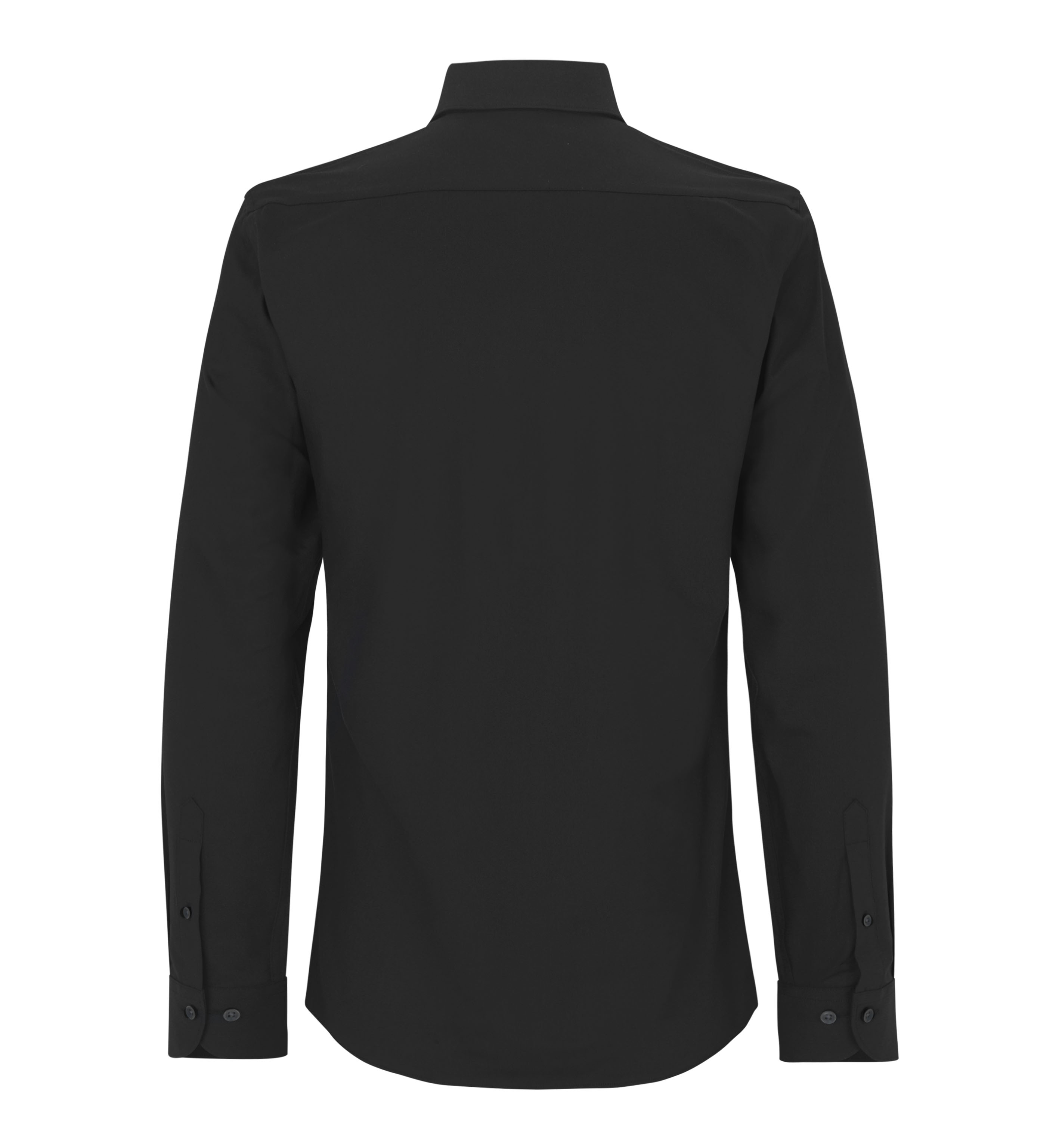 SEVEN SEAS Hybrid shirt | slim — Black — thumbnail 2