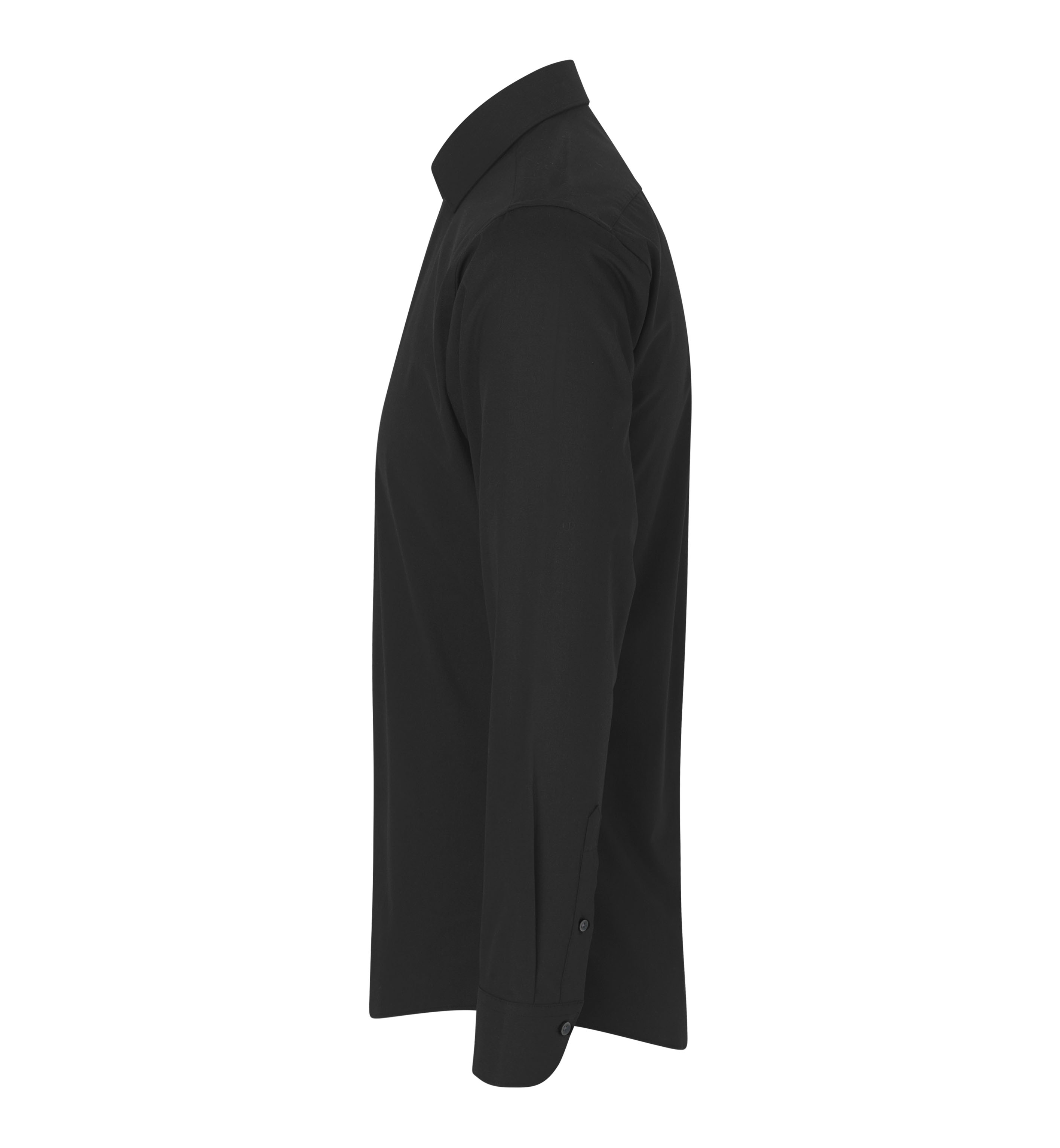 SEVEN SEAS Hybrid shirt | slim — Black — thumbnail 3