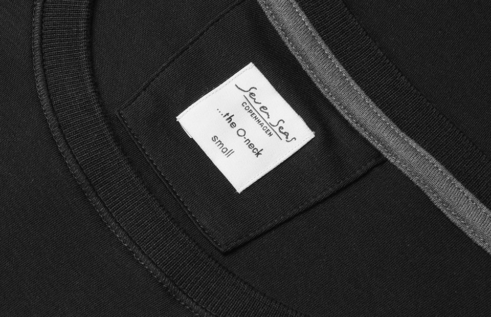SEVEN SEAS T-shirt | o-neck | women — Black — thumbnail 4