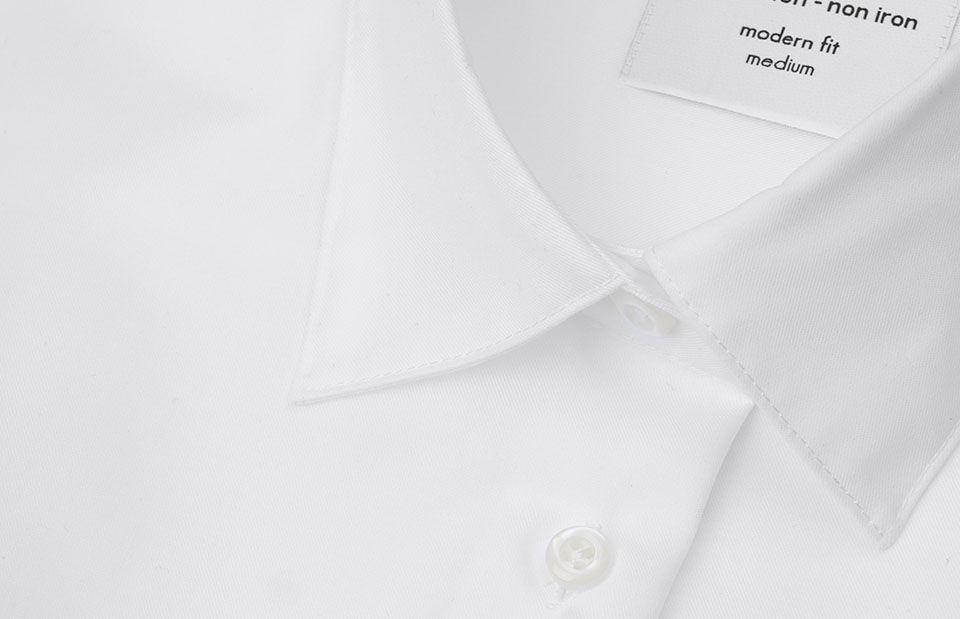 SEVEN SEAS Fine Twill | modern | s/s | women — White — thumbnail 4