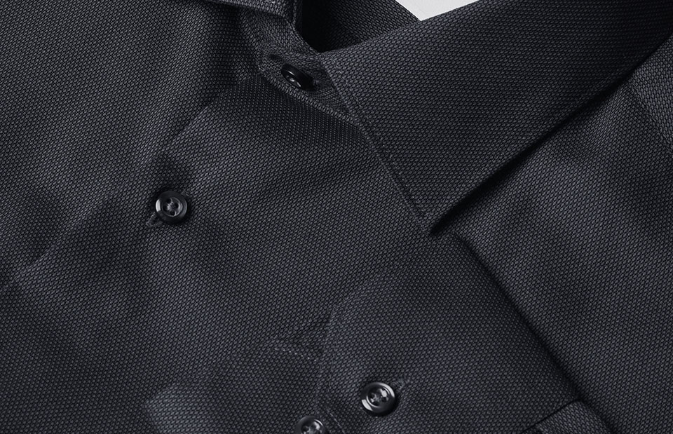 SEVEN SEAS Royal Oxford | slim — Charcoal — miniatura 4